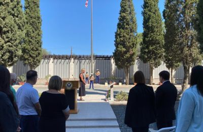 U.S. Embassy honors 50th anniversary of Ambassador Davies and Antoinette Varnava’s deaths