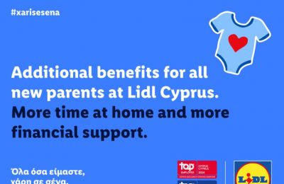 Additional benefits for new parents at Lidl Cyprus