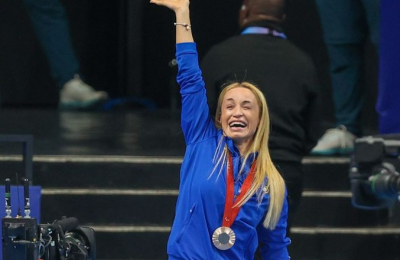 Karolina Pelendritou wins bronze in 100m breaststroke at Paris 2024