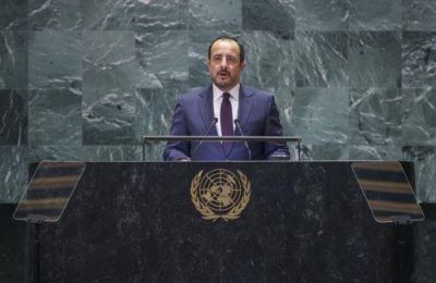 President criticizes Turkey at UN, calls for peace and reunification