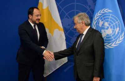 Cyprus President heads to UN talks with Guterres, Tatar