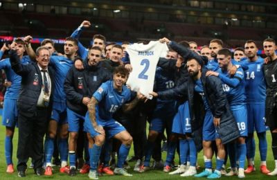 Greece secures historic win against England amidst heartfelt loss