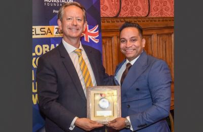 Joseph Borghese Receives Prestigious Award at UK Parliament