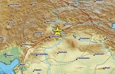 5.9-magnitude earthquake hits Eastern Turkey, causing collapses