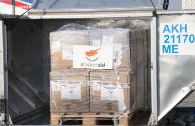 Nearly 3 tons of medical aid sent today to Lebanon