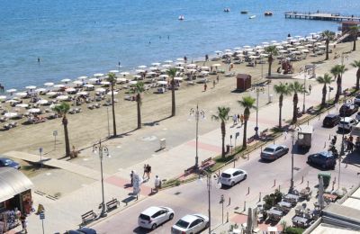 File photo of Phinikoudes beach area by Philippos Christou