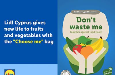 Lidl Cyprus gives new life to fruit and vegetables with the 'Choose me' bag