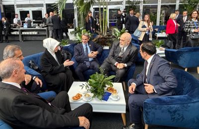 Christodoulides and Erdogan hold rare talks at European Summit in Budapest  