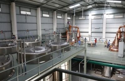 Amrut Whisky distillery in India