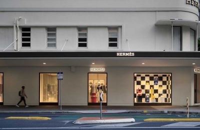 Photo of luxury brand Hermes store window in Queensland Australia - Unsplash