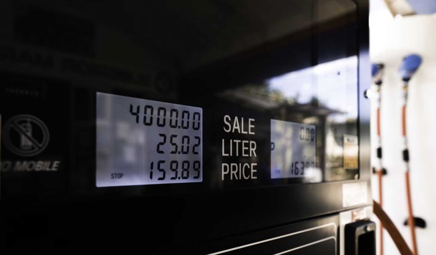 Unsplash file photo of fuel pump at gas station