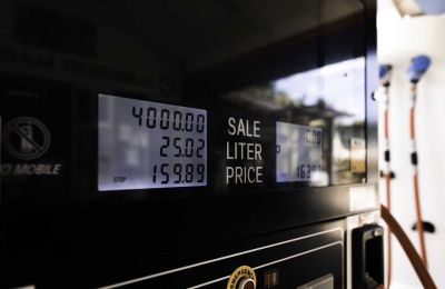 Unsplash file photo of fuel pump at gas station