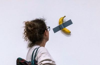 $6.2M for a banana taped to a wall.  Have we gone bananas?