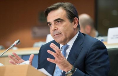 Schinas slams two-state solution as ''delusion'' with no European support