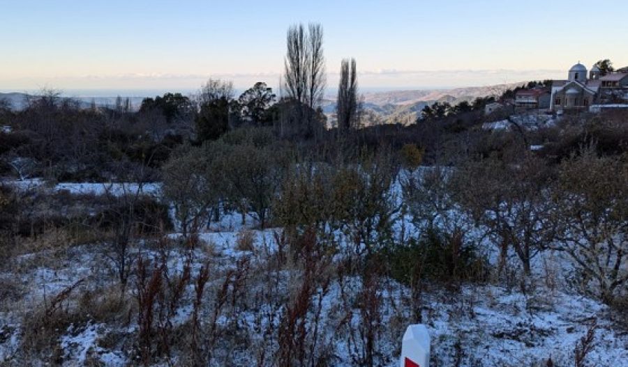 Snow blankets Troodos Mountains: Ski season is nearly here