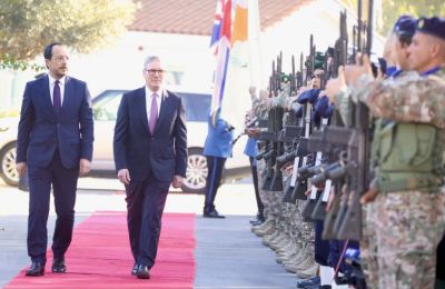 British PM finally visits Cyprus – 53 years later, and just in time for more leaks