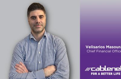 Cablenet welcomes Velisarios Masouras as Chief Financial Officer