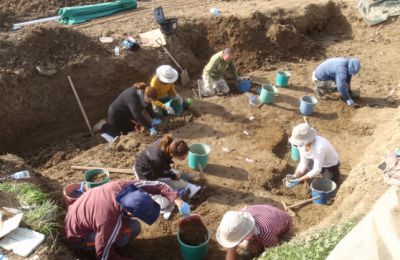 Excavation teams working at one of the identified sites in Cyprus. Credit: CMP website