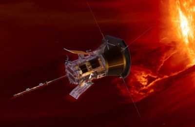 NASA's Parker Solar Probe survived its closest approach to the Sun, flying at a speed of 430,000 MPH. Credit: NASA