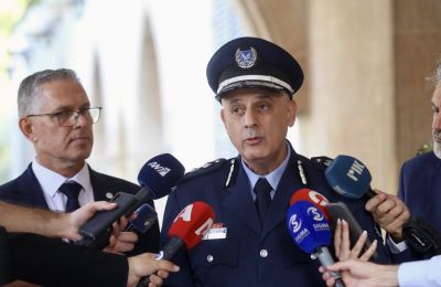 File photo of Cyprus Police Chief Themistos Arnaoutis