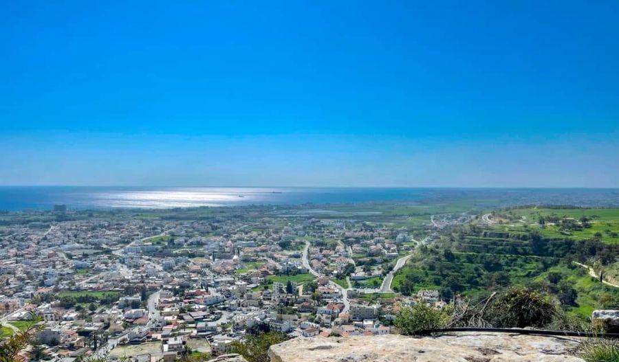 View of Oroklini village in the Larnaca District.  Credit: Discover Cyprus