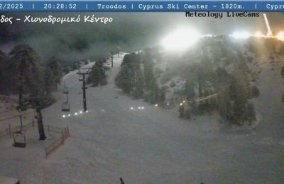 Photo courtesy of Cyprus Ski Federation & Club live webcam