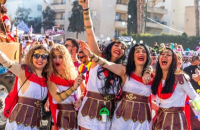 File photo of Limassol carnival in 2020