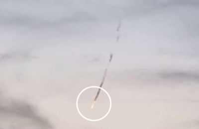 Mysterious sky object over Nicosia likely a plane's contrail