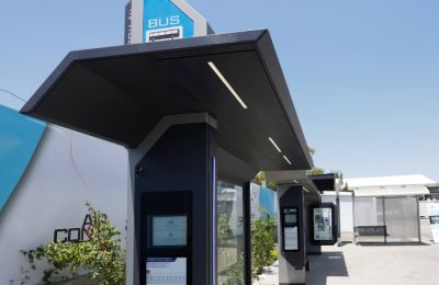 Bus stop blunder as new bus stops installed backwards