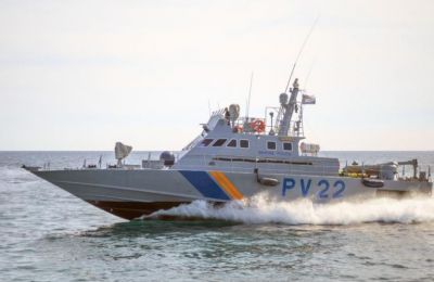 Rescue teams scanned the waters off Cape Greco as the search for missing migrants comes to an end. File photo