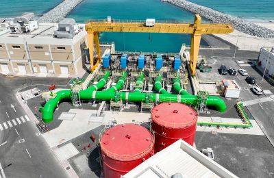 An example of a desalination plant in Abu Dhabi - File photo