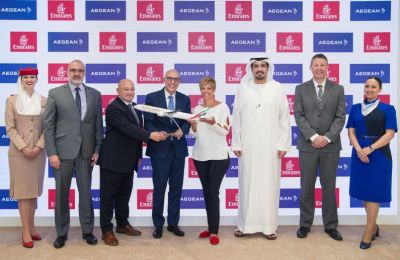 Emirates and AEGEAN enhance partnership to offer reciprocal loyalty benefits