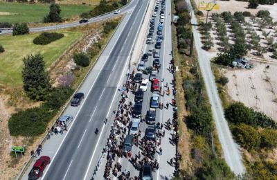 Block a highway, roast a souvla...no crime, just Cyprus