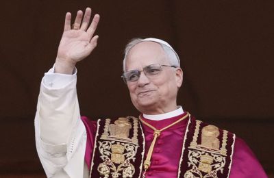 An American Pope but not Trump's