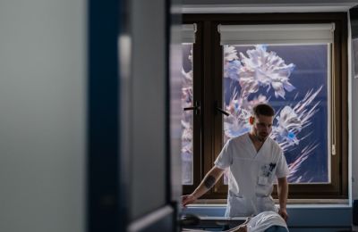 The Petal Drift adorns the Bank of Cyprus Oncology Centre