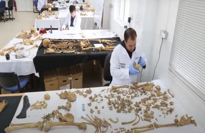 New forensic method in Cyprus helps identify remains of people missing for over 40 years. Photo screen captured from Committee on Missing Persons in Cyprus - CMP Youtube