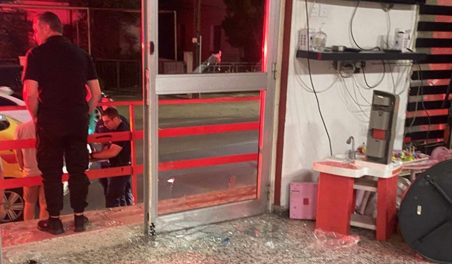 Hooded attackers storm supporters’ clubhouse with weapons just hours after heated Omonia-APOEL showdown. Photo courtesy of Omonia24