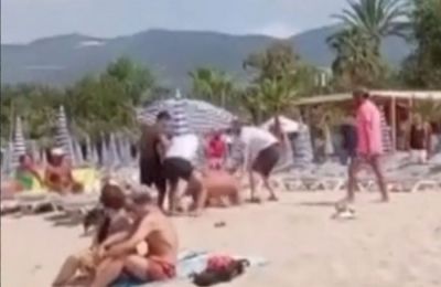 Tourist beaten over sunbed dispute on Turkish beach 