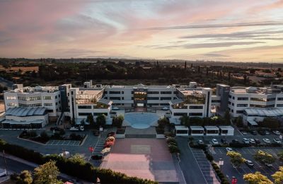 Aerial photo of the University of Nicosia, Cyprus