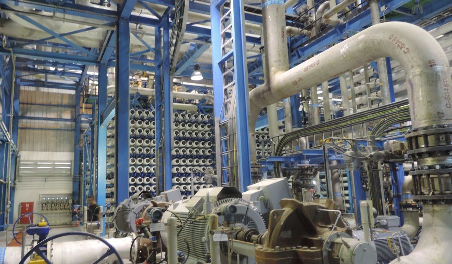 Deployment of 15 mobile desalination units to exclude Paphos, according to latest meeting. Photo courtesy of eac.com.cy