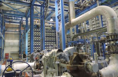 Deployment of 15 mobile desalination units to exclude Paphos, according to latest meeting. Photo courtesy of eac.com.cy