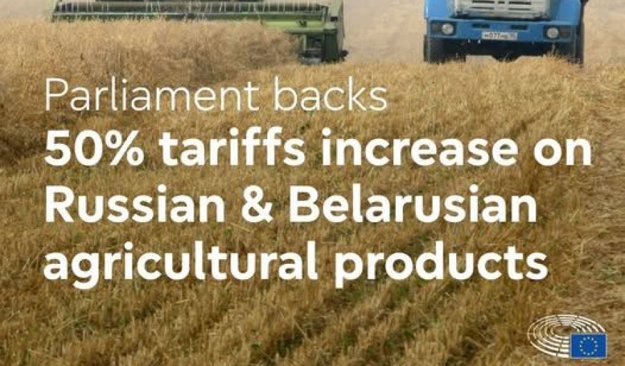 Tariffs on Russian and Belarusian goods aim to cut reliance, protect EU producers, and curb war funding. Photo courtesy of European Commission Facebook