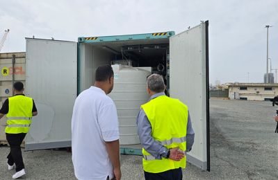 Desalination units from UAE arrive, but will they work here?