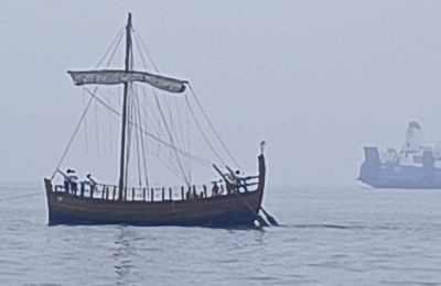 Seasonal sea fog caused by temperature contrast between air and water. Photos by Shemaine Bushnell Kyriakides
