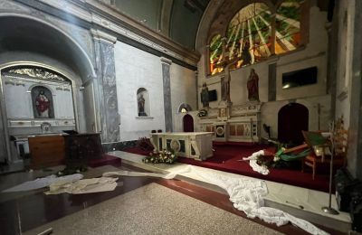 Man vandalizes Holy Cross Catholic Church in Nicosia