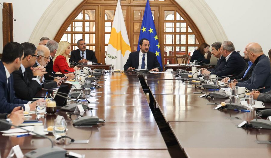 File photo of the President's security council