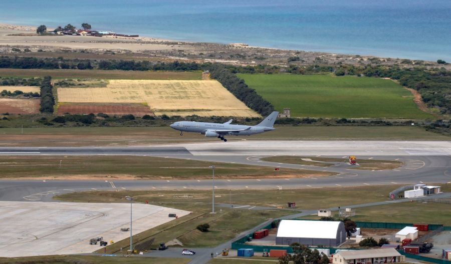 Russia accuses UK of aiding Israel; Britain calls allegation unfounded. Photo courtesy of British Bases Cyprus Facebook