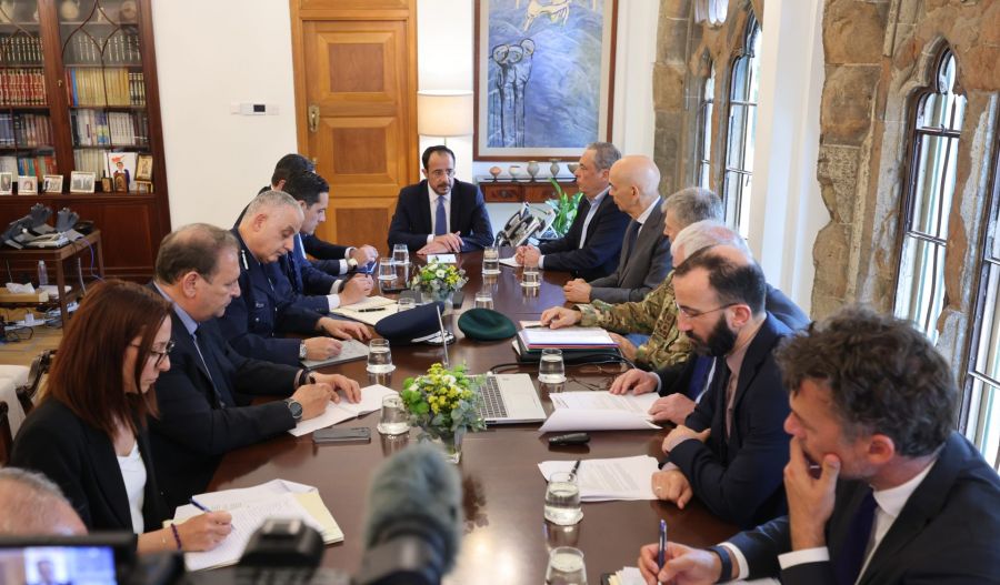 Cyprus steps up security, offers support to diverted travelers after escalation in Middle East. Photo by Stavros Ioannides PIO