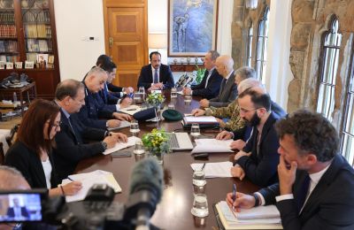 Cyprus steps up security, offers support to diverted travelers after escalation in Middle East. Photo by Stavros Ioannides PIO