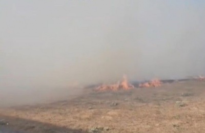Fire crews respond quickly to contain blaze near port area. Photo screen captured from Atlas Fireteam Facebook video
